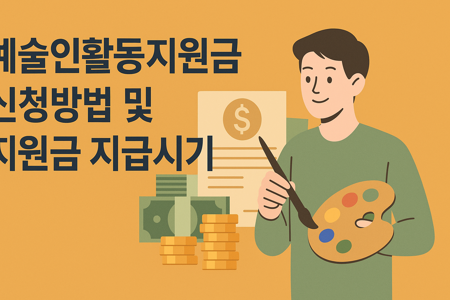 예술인활동지원금 신청방법 및 지원금 지급 시기 썸네일