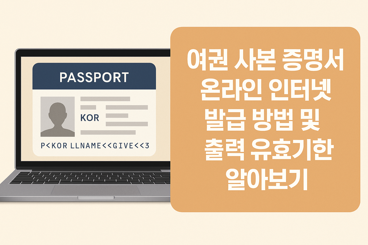 여권 사본 증명서 온라인 인터넷 발급 방법 및 출력 유효기한 알아보기 썸네일