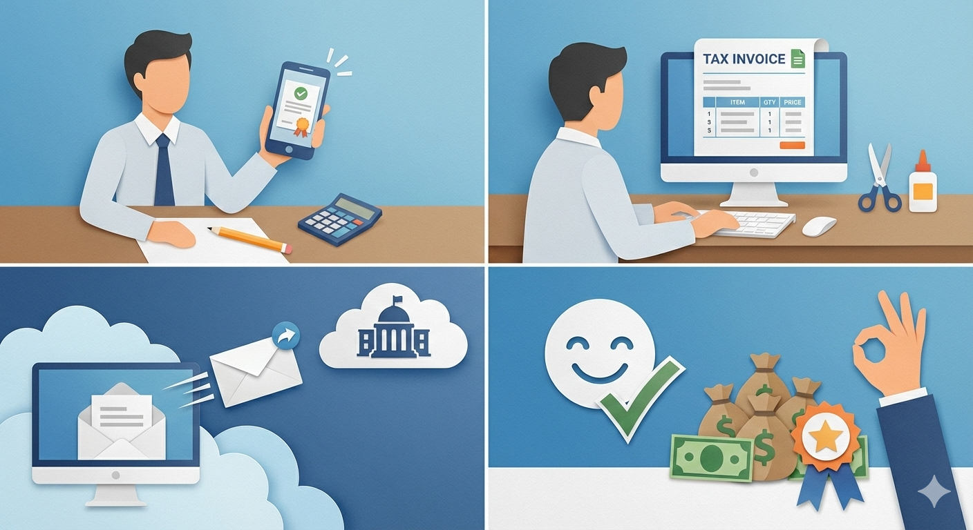 개인사업자 전자 세금계산서 발행 방법 알아보기 썸네일